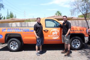 911 Restoration of Mesa Truck